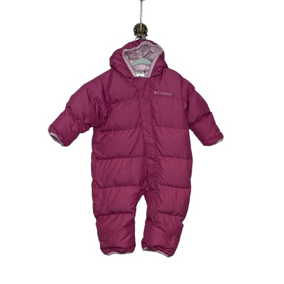 Columbia One Pieces Columbia 8m Pink Duck Down Feather Insulated